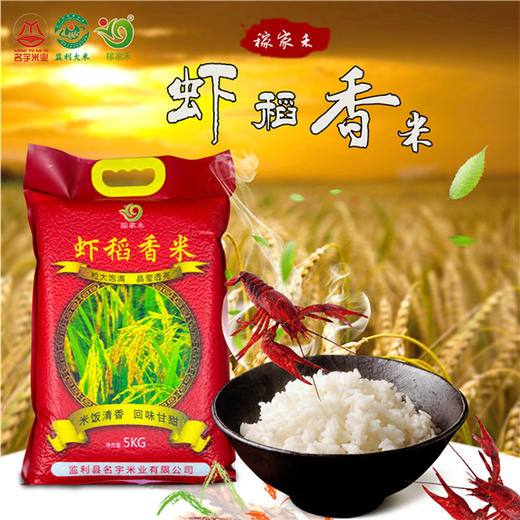 【严选】名宇米业稼家禾虾稻香米5KG（厂家直发） 商品图0