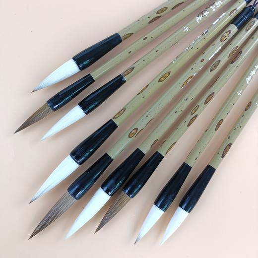 【斑花黑斗】斑花黑斗杆 狼豪 羊豪 兼毫 商品图0