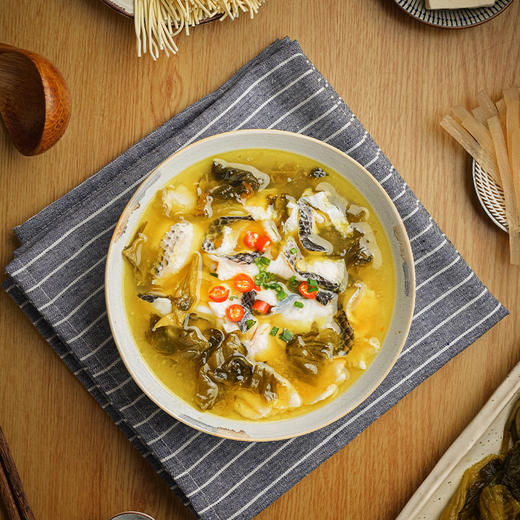 【品牌直发】【叮叮懒人菜】 老坛酸菜鱼（黑鱼）450g 商品图2