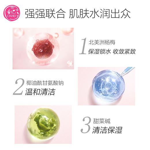 春纪杨梅水漾洁面乳120g 商品图2