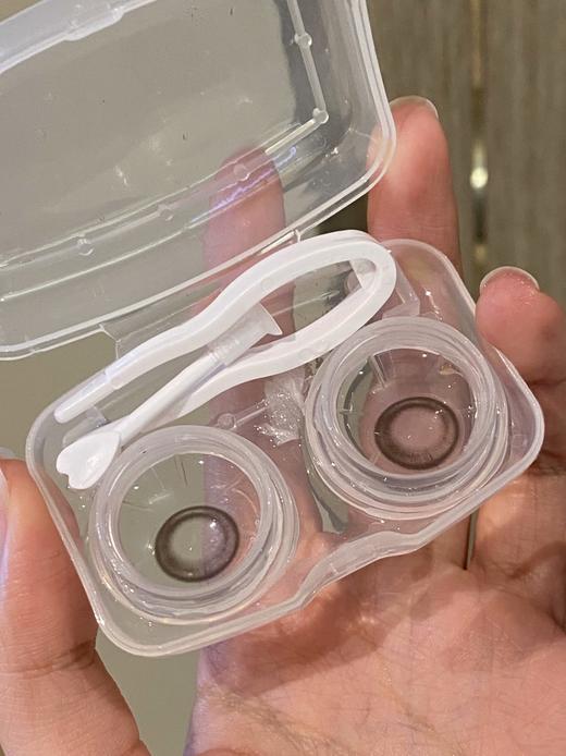 AROUGE 杏仁泡泡 年抛 2片 14.2mm 着色13.3mm 基弧8.6 含水38% 韩国进口 商品图3