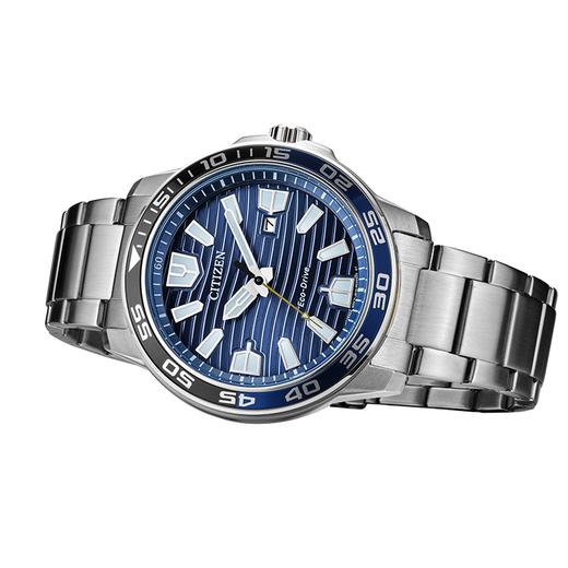 西铁城日本官方正品日历光动能男表AW1525-81L 商品图3