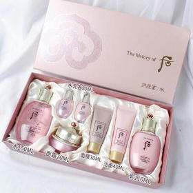 Whoo后水妍水乳霜3件+3中样套‌盒​