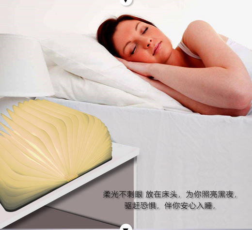 LED书本灯（三色和四色灯光） 商品图7