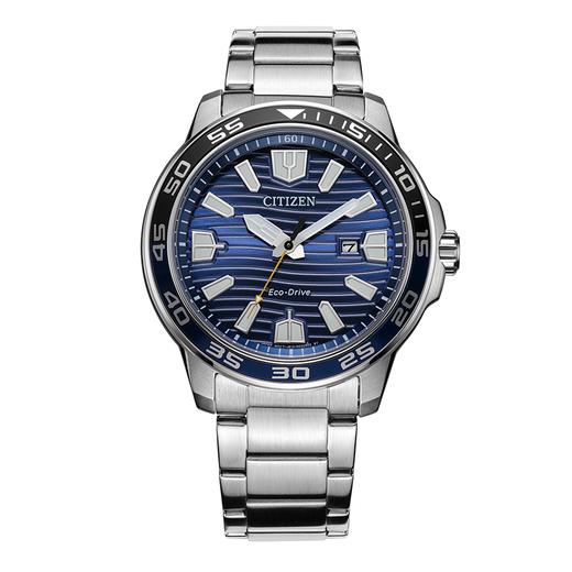 西铁城日本官方正品日历光动能男表AW1525-81L 商品图2