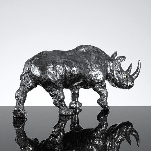 S999银珍犀茶宠【BJ000648】小摆件纯银2106 商品图2