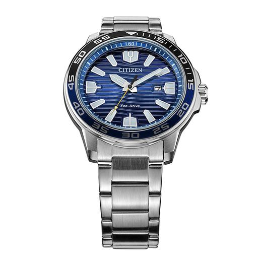 西铁城日本官方正品日历光动能男表AW1525-81L 商品图1