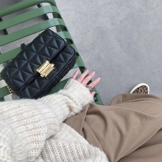 特价  清仓 MK Sloan 菱格纹链条包 商品图0