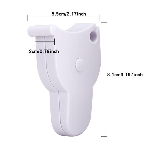 【买1送1】精准三围专用测量尺】腰围腹围臀围测量皮尺-S仓 商品图5