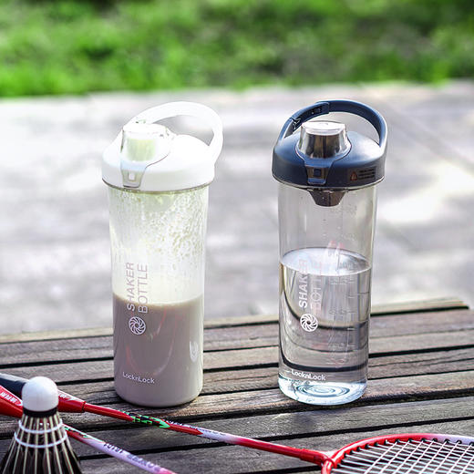 乐扣乐扣运动水杯塑料便携户外杯子大容量健身蛋白摇摇粉杯搅拌杯 ABF774 商品图4