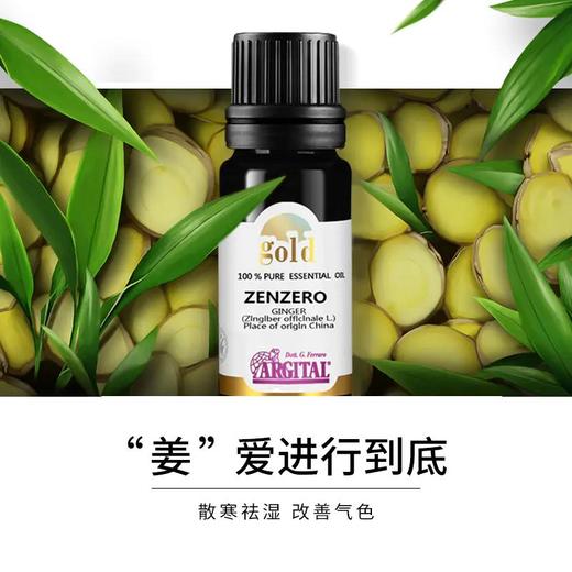 雅琪朵：姜精油10ml 意大利进口天然 改善油性皮肤护发有机精油 商品图3