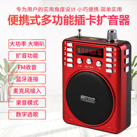 【扩音器】金正K207A插卡扩音器教学教师导游小蜜蜂腰挂