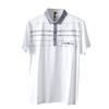 【服饰鞋包】POLO衫男夏季薄款格纹垂感T恤男中青年商务男装XT706 商品缩略图4
