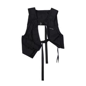 PCLP(PERCLIPS) 不对称马甲 机能战术潮流工装潮牌背心外套可拆卸