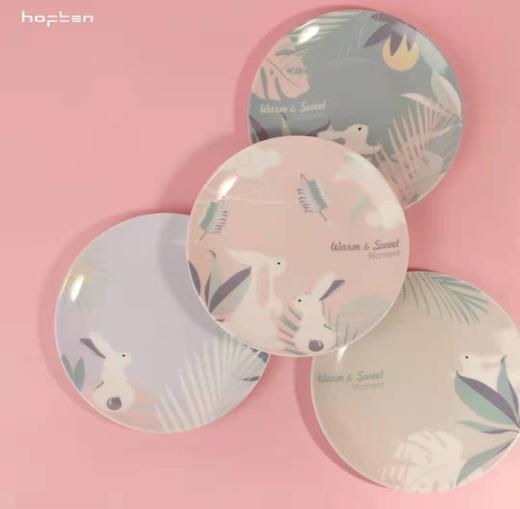 5F 石村瓷器 卡通4入盘 商品图0