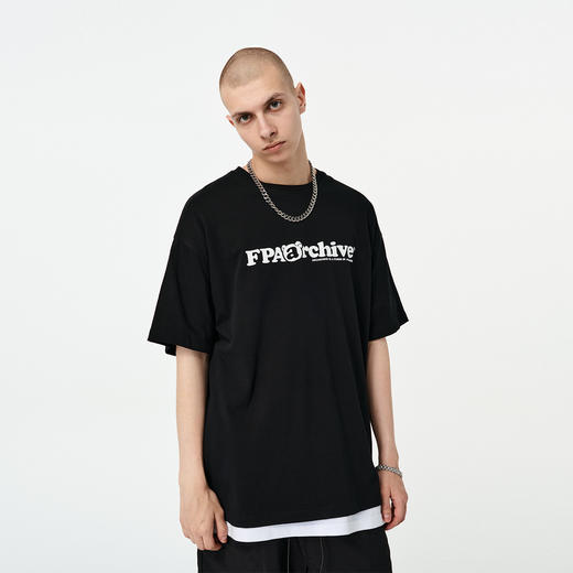 FPA(VENGETICE) 品牌LOGO小熊T恤 国潮牌夏季潮流宽松情侣款T恤 商品图1