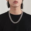 PCLP(PERCLIPS) 镶钻项链 嘻哈欧美国潮牌潮流百搭钛钢链子 商品缩略图0