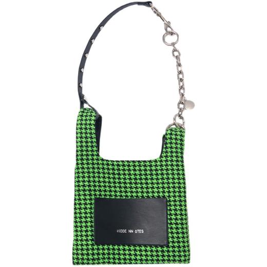 HIDDENNOTES l 2021原创红格子单肩斜挎背心包手提链条小包腋下包 商品图4