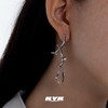 KVK几何水晶耳环2021年新款潮高级感耳饰长款饰品冷淡风原创耳坠 商品缩略图2