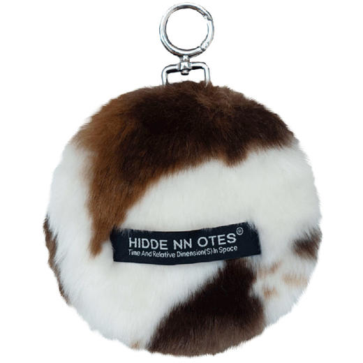 〖HIDDENNOTES〗原创设计 奶牛纹小鹿纹数据线口红收纳卡包零钱包 商品图4