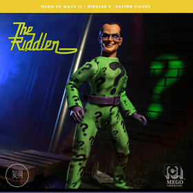 现货 Mego DC系列 谜语人 Riddler 8英寸 可动 挂卡