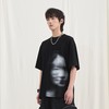 PCLP(PERCLIPS) 模糊人头印花短袖夏季国潮牌潮流宽松半袖t恤男装 商品缩略图1