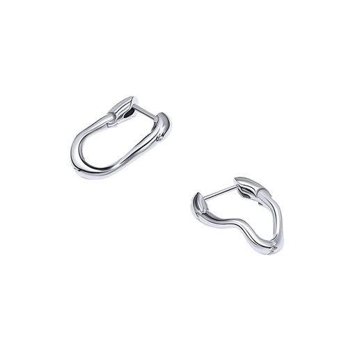 KVK耳环2021年新款潮ins防过敏耳钉女简约小巧冷淡风耳针气质耳饰 商品图3