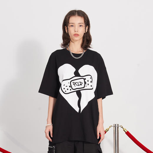 PCLP(PERCLIPS) 创可贴爱心短袖 商品图2