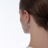 KVK基础毒液耳环简约气质个性耳钉2021新款小众设计感轻奢耳饰女 商品缩略图3
