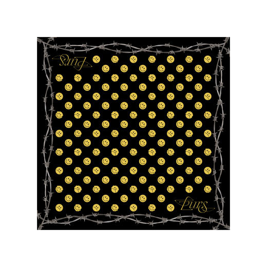 【官方店铺】LURS原创设计国潮多用途方巾头巾面巾潮牌创意图案 商品图1