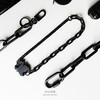DIZON 哑黑高街机能风金属安全扣短项链 夸张质感模式潮流女锁骨 商品缩略图2