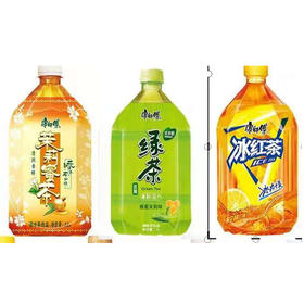 【9.9元3瓶】康师傅绿茶低糖1L/茉莉蜜茶1L/冰红茶1L