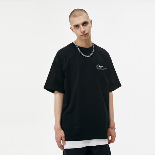 FPA(VENGETICE) 阿波罗登月印花短袖T恤 国潮嘻哈宽松休闲街头 商品图1