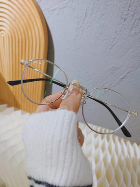 客配GMleto金属小框（肖战同款）100度+100/125度散光1.56防蓝光