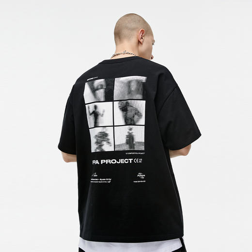 FPA(VENGETICE) 印花情侣短袖t恤潮流国潮牌宽松圆领夏季男装半袖 商品图1