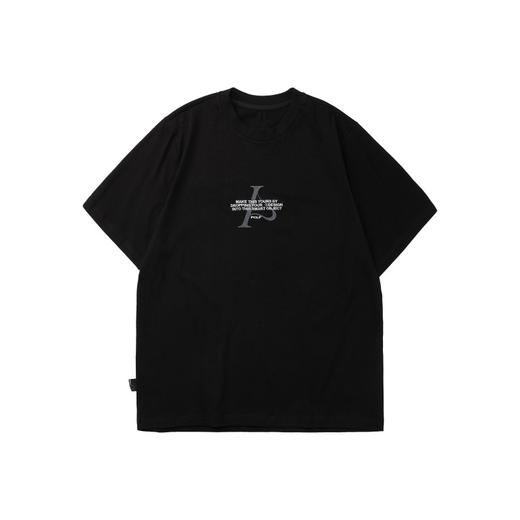 PCLP(PERCLIPS) 圆领印花短袖t恤男纯棉夏季国潮牌港风宽松半截袖 商品图4