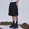 PCLP(PERCLIPS)灰色短裤男潮流夏季国潮牌百搭宽松运动休闲五分裤 商品缩略图2