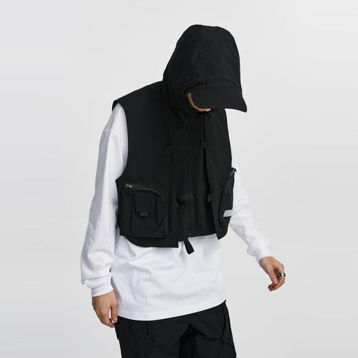 FPA(VENGETICE) 连帽半身机能马甲 工装战术国潮牌宽松功能背心男 商品图1