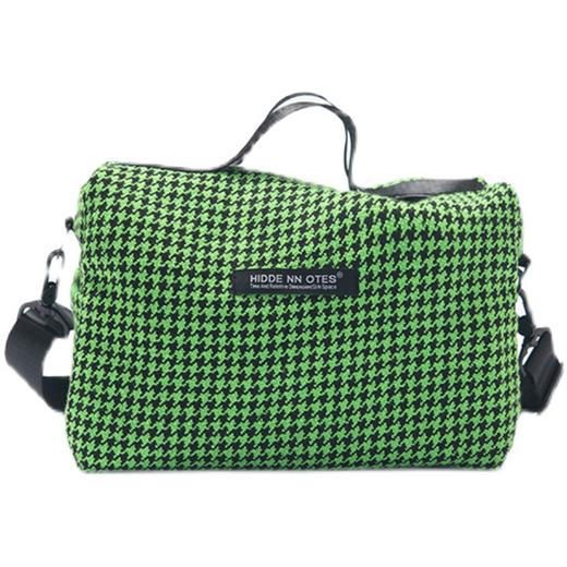 HIDDENNOTES l 2021新款小众绿千鸟格印花斜挎包小个子单肩斜挎包 商品图4