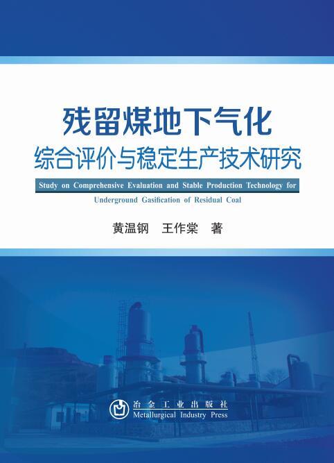 残留煤地下气化综合评价与稳定生产技术研究/黄温钢,王作棠 商品图0