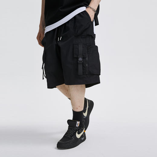 FPA(VENGETICE)工装口袋机能短裤 国潮牌街头运动休闲宽松五分裤 商品图1