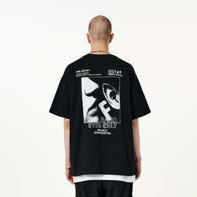 FPA(VENGETICE) 侦探解说短袖印花T恤 国潮嘻哈宽松休闲夏季男