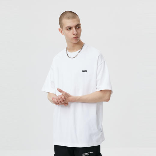 FPA(VENGETICE) 品牌小LOGO基础短袖 国潮牌宽松简约百搭半袖T恤 商品图3