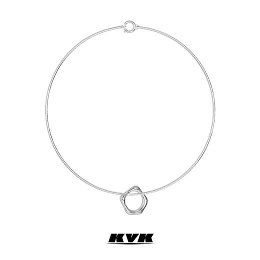 KVK项链女小众设计感2021新款ins气质锁骨链女高级感吊坠网红饰品 商品图0