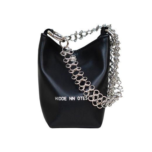 〖HIDDE NN OTES〗原创收纳袋 仿小羊皮牛油果色mini化妆数据线包 商品图4