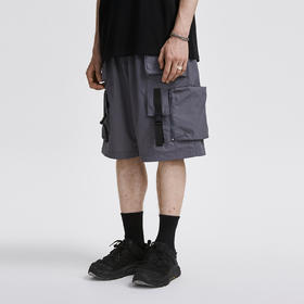 FPA(VENGETICE)工装口袋机能短裤 国潮牌街头运动休闲宽松五分裤