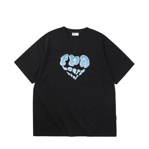 FPA(VENGETICE) 心型主题印花短袖 国潮牌嘻哈宽松休闲T恤情侣男 商品图4