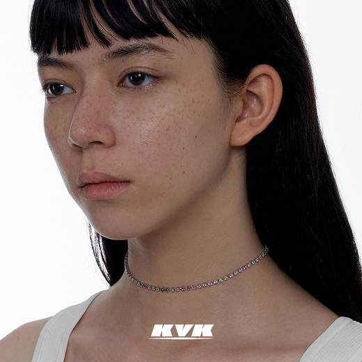 KVK项链女锁骨链2021新款ins潮小众设计感项圈高级感配饰时尚饰品 商品图1