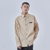 PCLP(PERCLIPS)白色日系衬衫男长袖国潮牌新疆棉休闲内搭打底衬衣 商品缩略图3