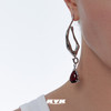 KVK2021年新款潮毒液宝石耳环长款气质简约高级感小众设计耳环女 商品缩略图2